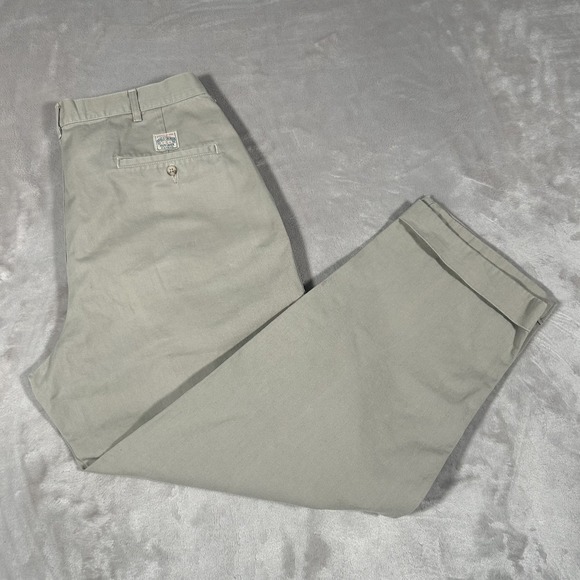 VTG 90s Polo Ralph Lauren Hammond Pant Men 34x30 Khaki Chino Classic Made In USA